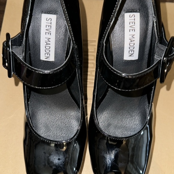 Platform heels Bright black patent Steve Madden - Picture 5 of 7